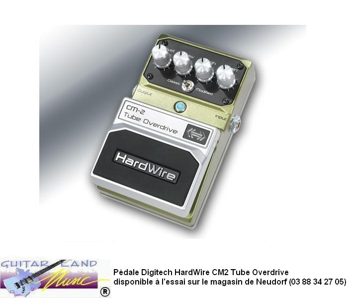 Pedale Digitech HardWire CM2 Tube Overdrive